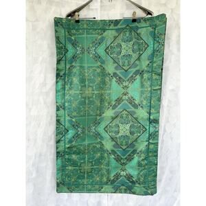 Vintage Crown Crafts Royal Sateen Egyptian Cotton King Sham Elysia Pillowcase 2